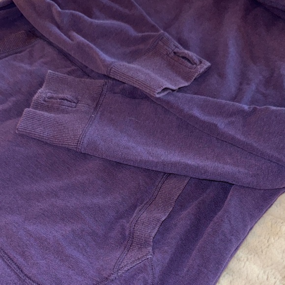 L.L. Bean Deep Purple Soft Sweatshirt - Picture 5 of 7